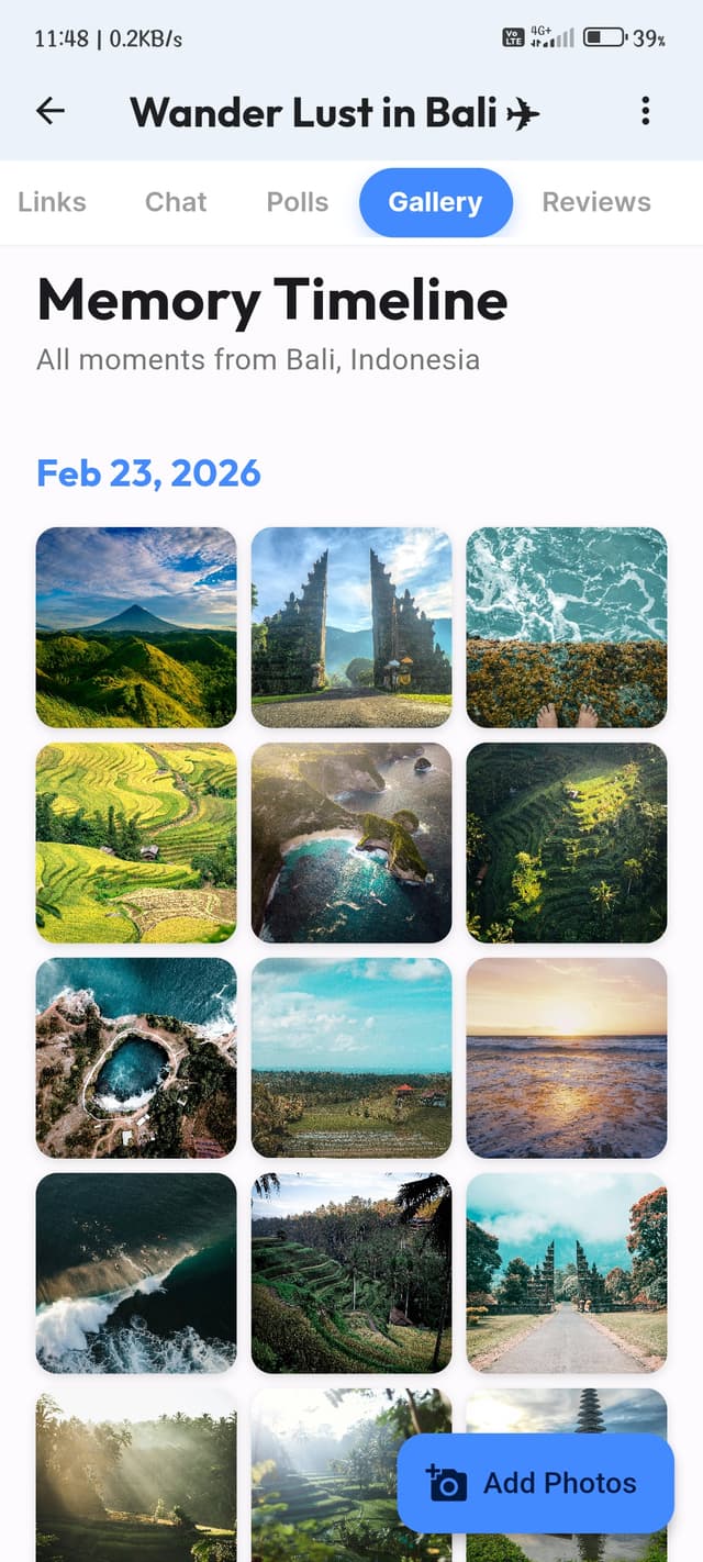 Shared Memories Gallery